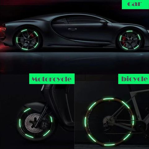 EliteAuto Multicolor Car & Bike Sticker Decal - Image 7