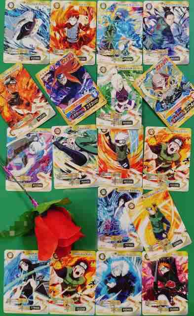 Turners Prime Naruto Cards Pack of 100 Pcs All Characters Anime