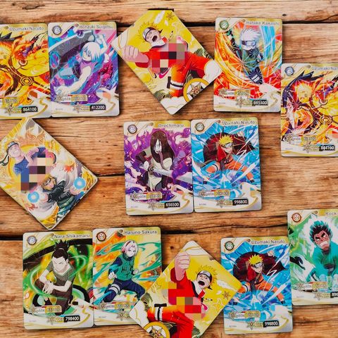 Thrifx Premium Naruto Trading Cards 100 Pack | Rare Holographic
