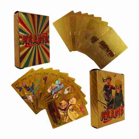 Space Age 55-Pcs Naruto Cards Booster Box Foil Cards TCG Deck Box