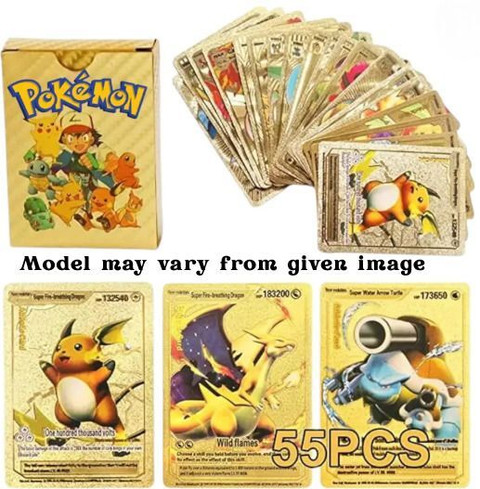 real golden pokemon card Pokmon Card Gold