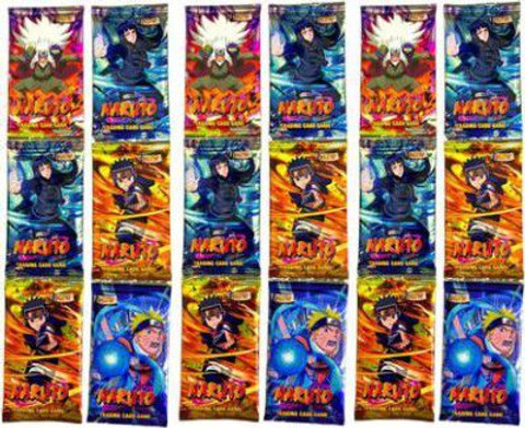 NARUTOカード 100枚越えまとめ売り NITYOG Naruto A Card Game For Kids (144 Cards in 18 packets