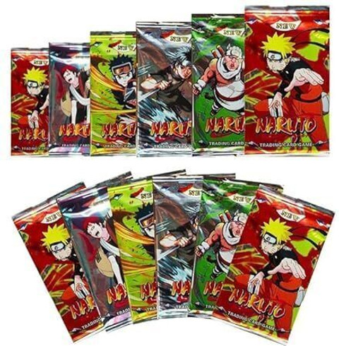 Animex Naruto Ninja Cards Booster Pack Collectable Trading Cards