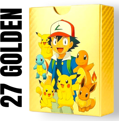 55 golden pokemon cards Card  Rare Foil VMAX GX EX Set  TCG Cardify 55 POKEMON Gold Cards 