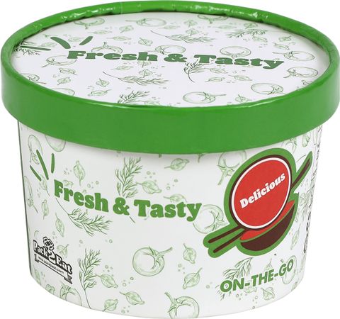 Pack2Eat Bowl Paper Packaging Box, Pack of 50, White - Image 6