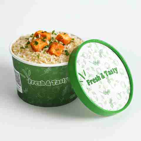 Pack2Eat Bowl Paper Packaging Box, Pack of 50, White - Image 5