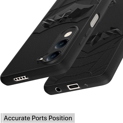 ADI Creations Back Cover for vivo T4 Lite 5G (Black, Microfiber - Image 6