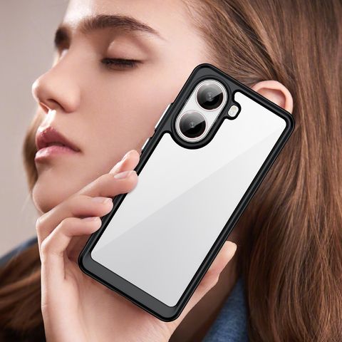 Kypo Back Cover for Poco X7 Pro 5G (Black, Transparent, Shock Proof, Thermoplastic Polyurethane, Pack of: 1) - Image 7