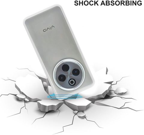 Spinzzy Back Cover for vivo T4 5G, Transparent - Image 7