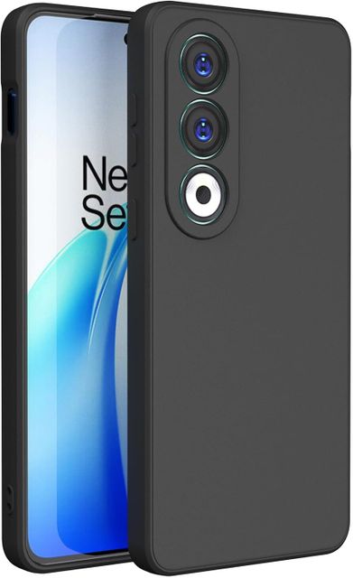 NewSelect Back Cover for OPPO K12x 5G (Black, Flexible, Rubber, Pack of: 1) - Image 4