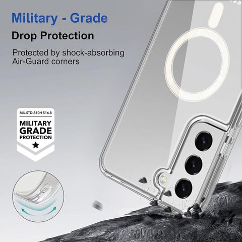 thestands Back Cover for Samsung Galaxy S21 FE 5G (Transparent) - Image 6