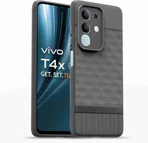 GLOBAL NOMAD Back Cover for Vivo T4x 5G / Vivo Y31 Pro 5G (Grey, Grip Case, Thermoplastic Polyurethane, Pack of: 1) - Image 5