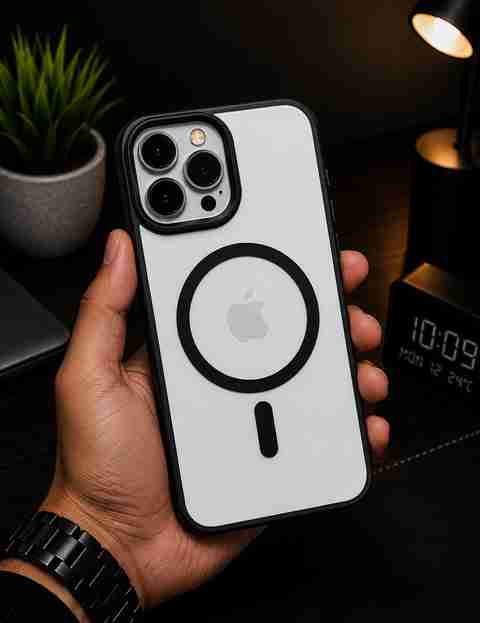 HANIRY Back Cover for iPhone 14 Pro (Black, Grip Case, Polycarbonate, Pack of: 1) - Image 3