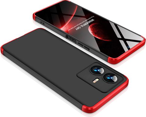 FlareHUB Back Cover for Vivo Y22 (Red, Hard Case, Pack of: 1) - Image 6