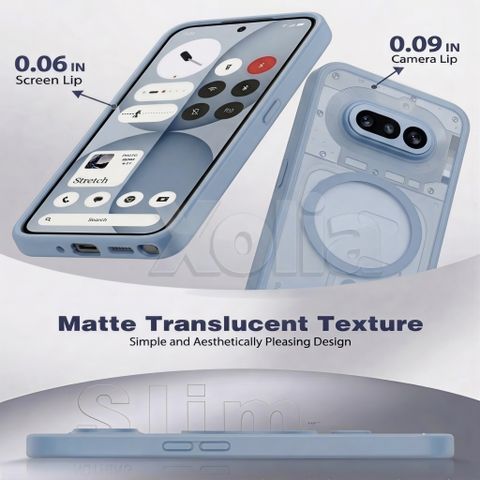 Xolia Back Cover for Nothing Phone 4a 5G (Grey, Shock Proof, Polycarbonate, Silicon, Pack of: 1) - Image 7