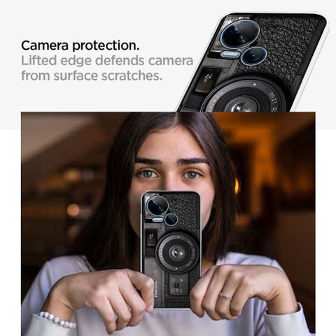 Case Club Back Cover for Tecno Spark 10 5G (Black, Grip Case, Silicon, Pack of: 1) - Image 6