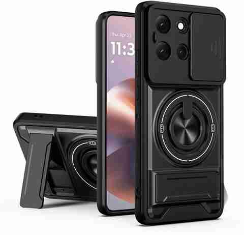 Flipkart SmartBuy Rugged Armor Back Cover for Moto G86 Power 5G - Image 3