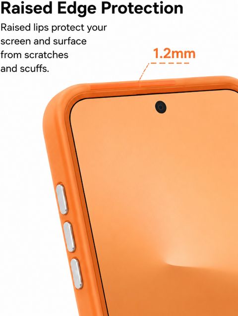 Regolith Back Cover for OPPO A16k, OPPO A16e (Orange, Camera Bump Protector, Silicon, Plastic, Polycarbonate, Pack of: 1) - Image 6