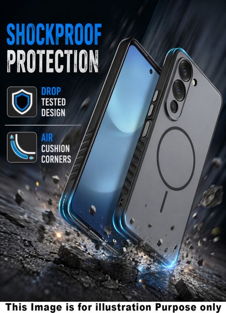 GLOBAL NOMAD Back Cover for realme C67 5G (Black, Shock Proof, - Image 7