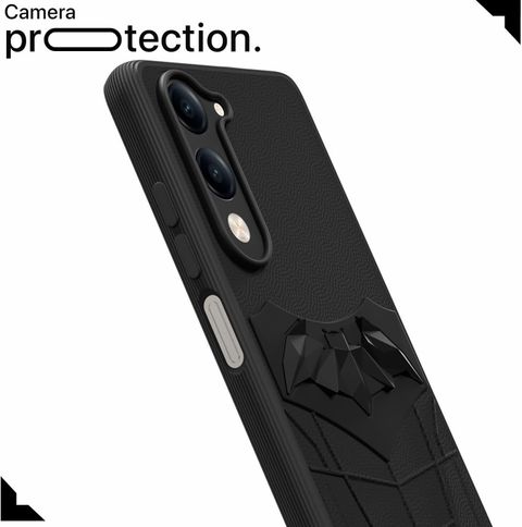 ADI Creations Back Cover for vivo T4 Lite 5G (Black, Microfiber - Image 7
