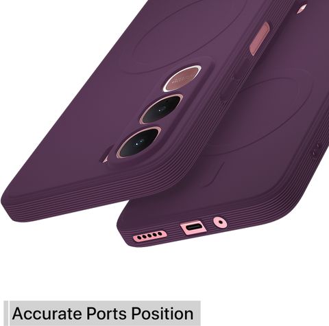 lifestylecart Back Cover for Vivo Y31 5G (Purple, Grip Case) - Image 8