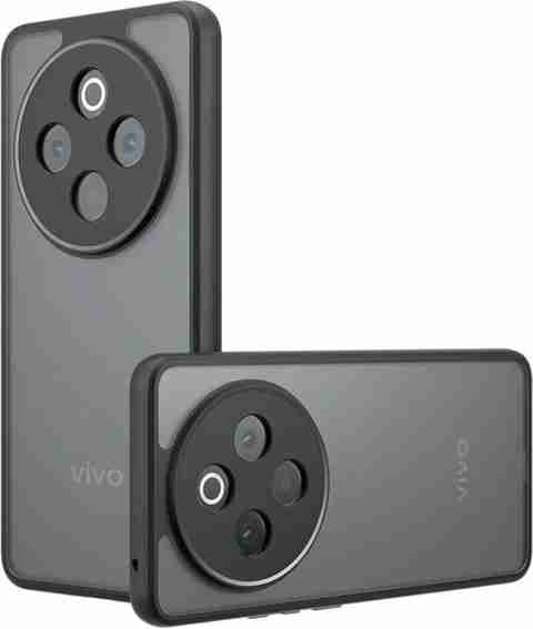 SNAPCOVR Back Cover for vivo T4 5G (Black, Matte Finish, Thermoplastic Polyurethane, Pack of: 1) - Image 5