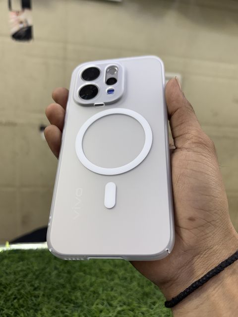 Coverat Back Cover for Vivo V70 5G, White, Magsafe, TPU - Image 5