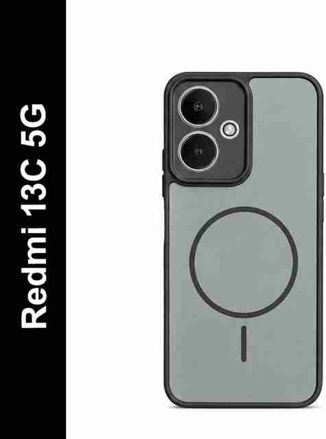 Aaghosh Back Cover for Redmi 13C 5G (Black, Dual Protection, Silicon, Polycarbonate, Pack of: 1) - Image 5
