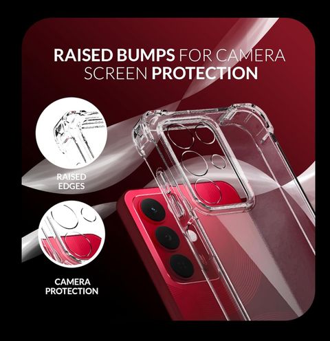 UBTM Back Cover for REALME 15X (Transparent, Grip Case, Thermoplastic Polyurethane, Pack of: 1) - Image 6