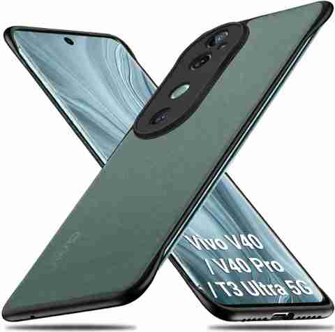 CASESNCULTURE Back Cover for vivo V40 5G (Transparent, Frameless, Plastic, Pack of: 1) - Image 2