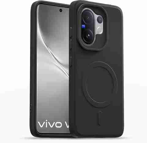 My Thing! Back Cover for Vivo V60 5G, Vivo V60e 5G, Vivo T4 Pro 5G, Mag-Safe Logo (Not Mag-Safe Compatible) (Black, Flexible, Thermoplastic Polyurethane, Pack of: 1) - Image 5