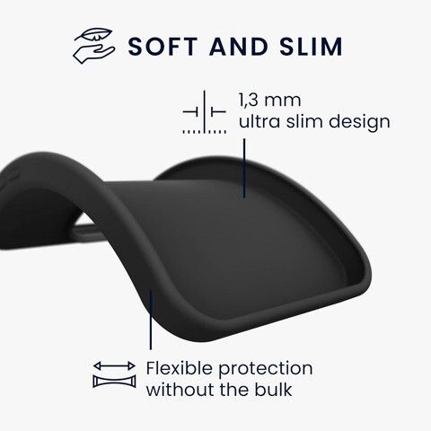 Sankhala Back Cover for Motorola Moto G60/Moto G40 Fusion Silicon Protective Case (Black, Shock Proof, Silicon, Pack of: 1) - Image 3