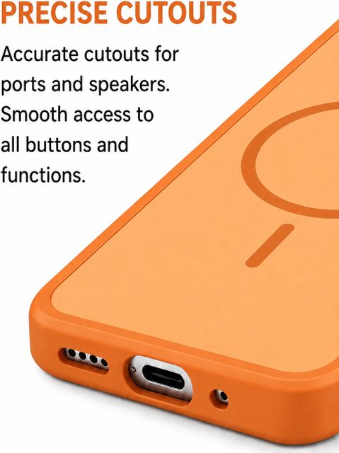 Regolith Back Cover for OPPO A16k, OPPO A16e (Orange, Camera Bump Protector, Silicon, Plastic, Polycarbonate, Pack of: 1) - Image 5
