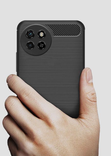 ASMANTIC Grip Case Back Cover for Redmi 14 Civi 5G (Black) - Image 4
