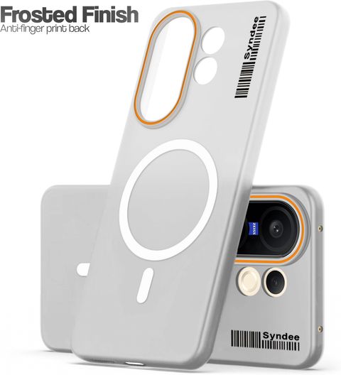 Mr. Case Back Cover for Vivo X200 FE 5G (White, Magnetic Case, Polycarbonate, Pack of: 1) - Image 8
