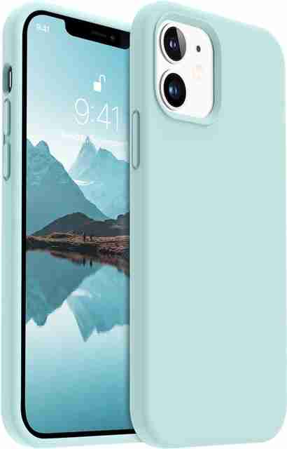 Celvas Back Cover for iPhone 12 Pro (Green, Grip Case, Silicon) - Image 3