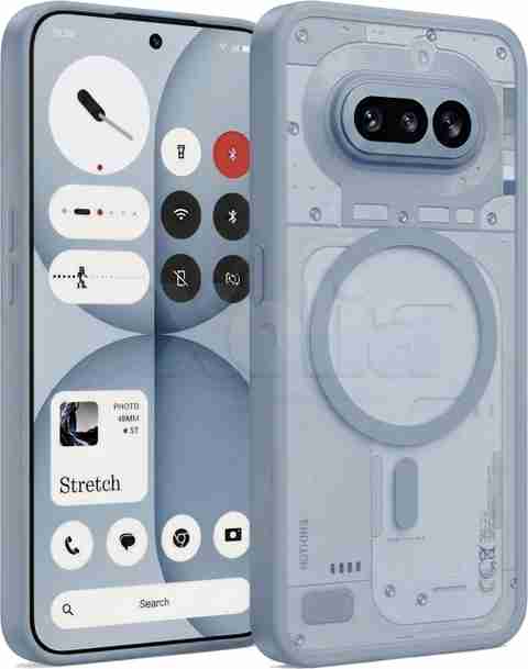 Xolia Back Cover for Nothing Phone 4a 5G (Grey, Shock Proof, Polycarbonate, Silicon, Pack of: 1) - Image 5