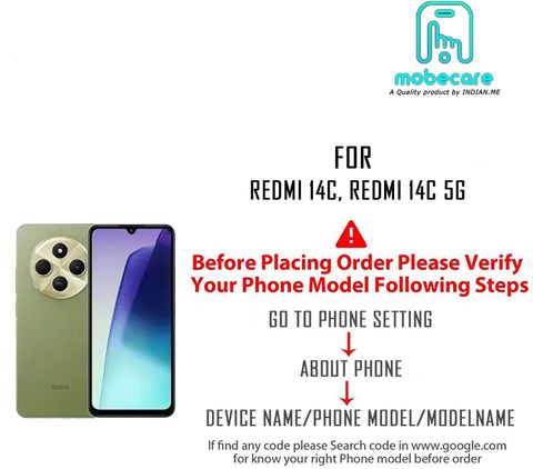 MOBECARE BMW Logo Back Cover for Redmi 14C 5G - Image 7