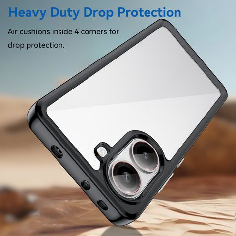 Kypo Back Cover for Poco X7 Pro 5G (Black, Transparent, Shock Proof, Thermoplastic Polyurethane, Pack of: 1) - Image 5