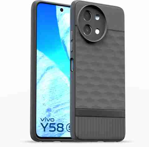 Flipkart SmartBuy Back Cover for Vivo T3x 5G , Vivo Y200i 5G (Grey, Grip Case, Thermoplastic Polyurethane, Pack of: 1) - Image 3