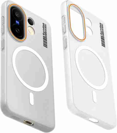 Mr. Case Back Cover for Vivo X200 FE 5G (White, Magnetic Case, Polycarbonate, Pack of: 1) - Image 5