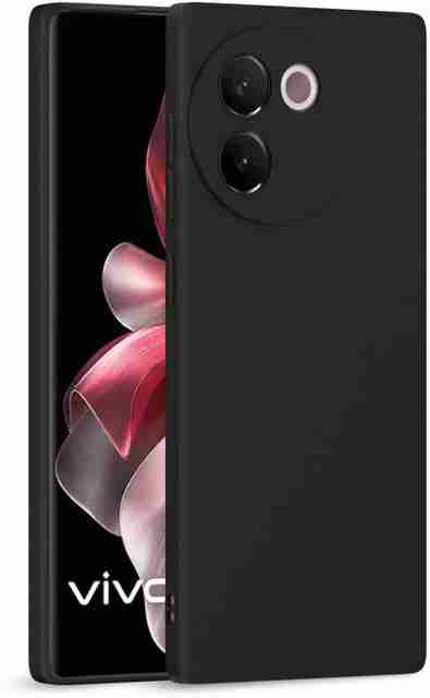 GLOBAL NOMAD for Vivo V30e 5G (Black, Silicon, Pack of: 1) - Image 3