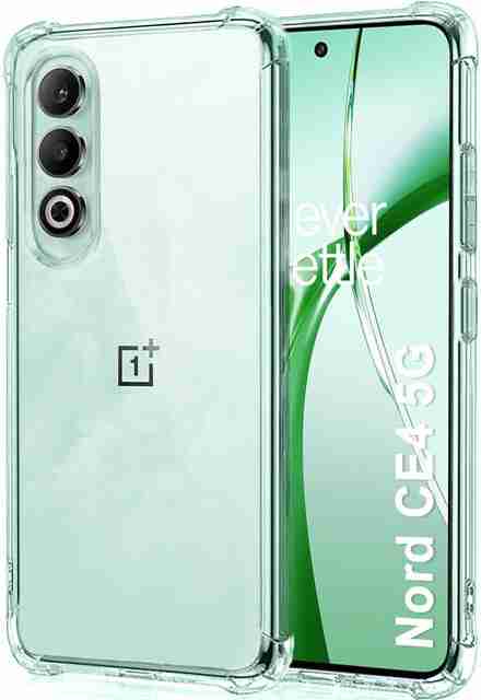 YSprikBM Transparent Grip Case for OnePlus Nord CE4 5G - Image 2