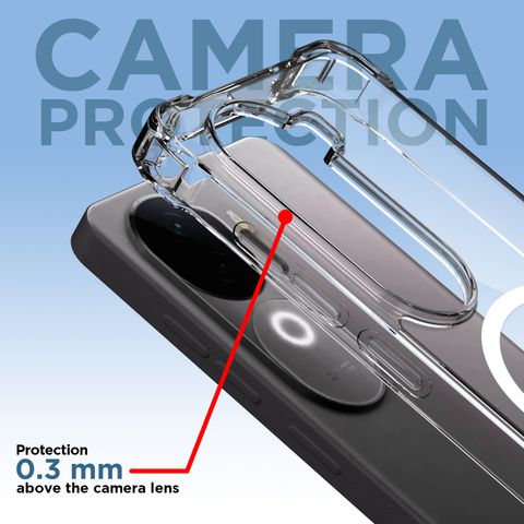 Pikkme Back Cover for IQOO Z9s 5G (Transparent, Grip, TPU) - Image 7