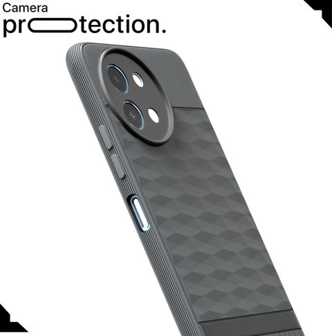 Flipkart SmartBuy Back Cover for Vivo T3x 5G , Vivo Y200i 5G (Grey, Grip Case, Thermoplastic Polyurethane, Pack of: 1) - Image 7