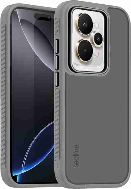 V-TAN Back Cover for Realme 15 Pro (Grey, Matte, TPU) - Image 5