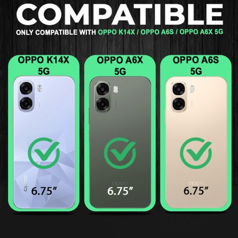 AESTMO Back Cover for Oppo K14X 5G (Black, Flexible, Silicon, Pack of: 1) - Image 6