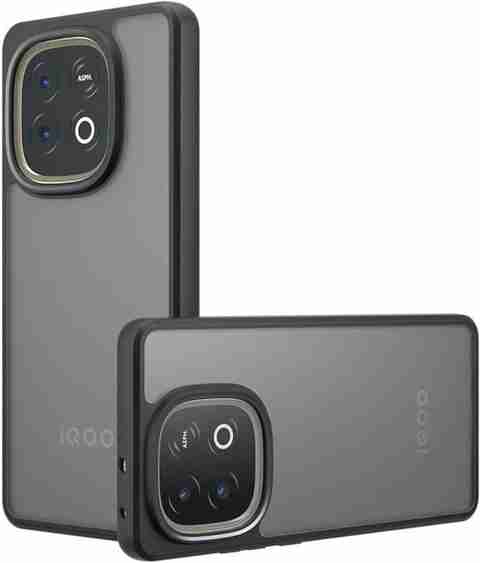 SNAPCOVR Back Cover for iQOO Neo 10 5G (Black, Matte Finish, Thermoplastic Polyurethane, Pack of: 1) - Image 3