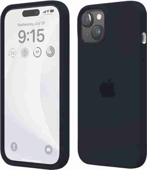 Oldcrew Back Cover for Apple iPhone 15 (Blue, Matte Finish, Silicon, Pack of: 1) - Image 5