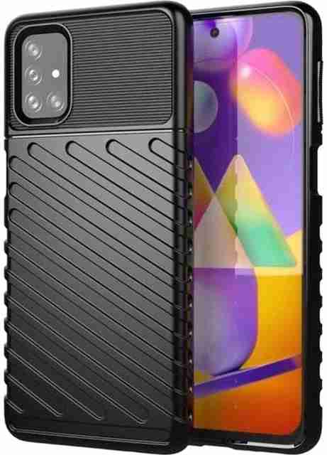 Anu enterprise Back Cover for Samsung Galaxy M31s (Black, TPU, Pack - Image 2